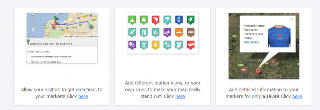 Additional features