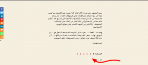 تقسيم صفحة المقالة