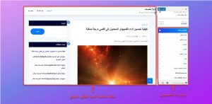 صفحة تخصيص مظهر قالب ArileWP في الووردبريس