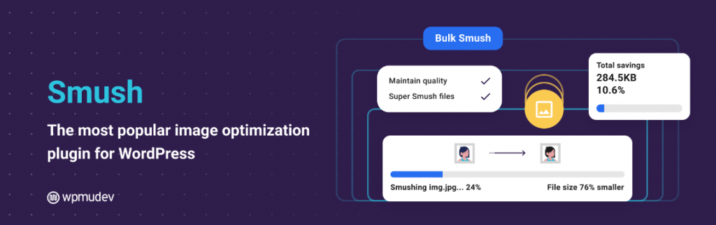 9 - Smush is one of the best WordPress plugins for compressing image size