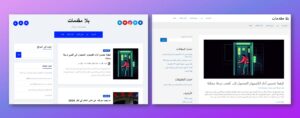 يختلف مظهر الموقع باختلاف قالب الووردبريس المستخدم فيه