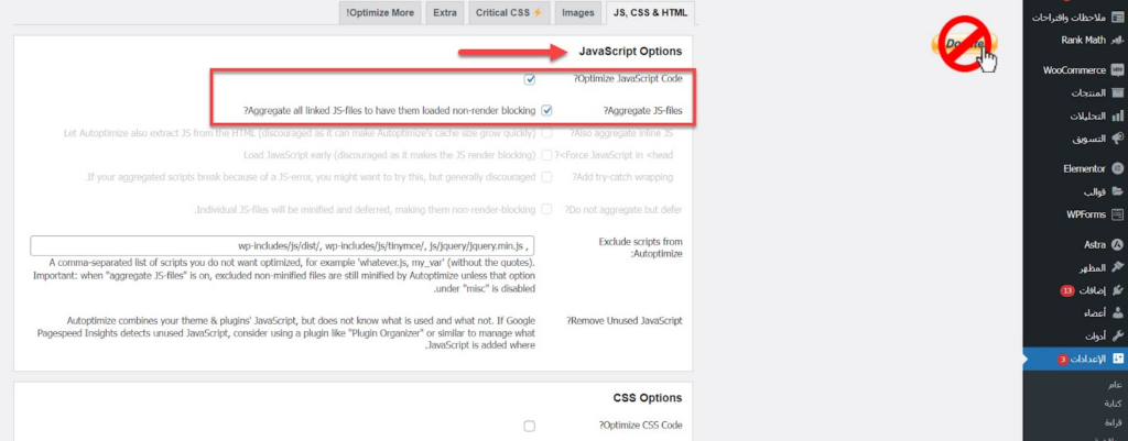 15- تحسين ملفات Javascript على الووردبريس 