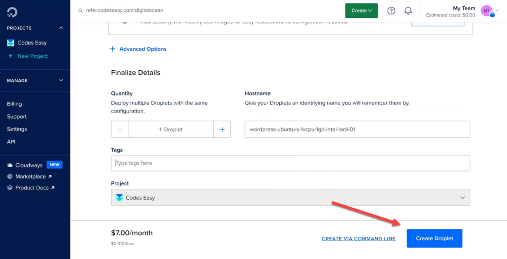 08- Preparing a new server on Digital Ocean hosting